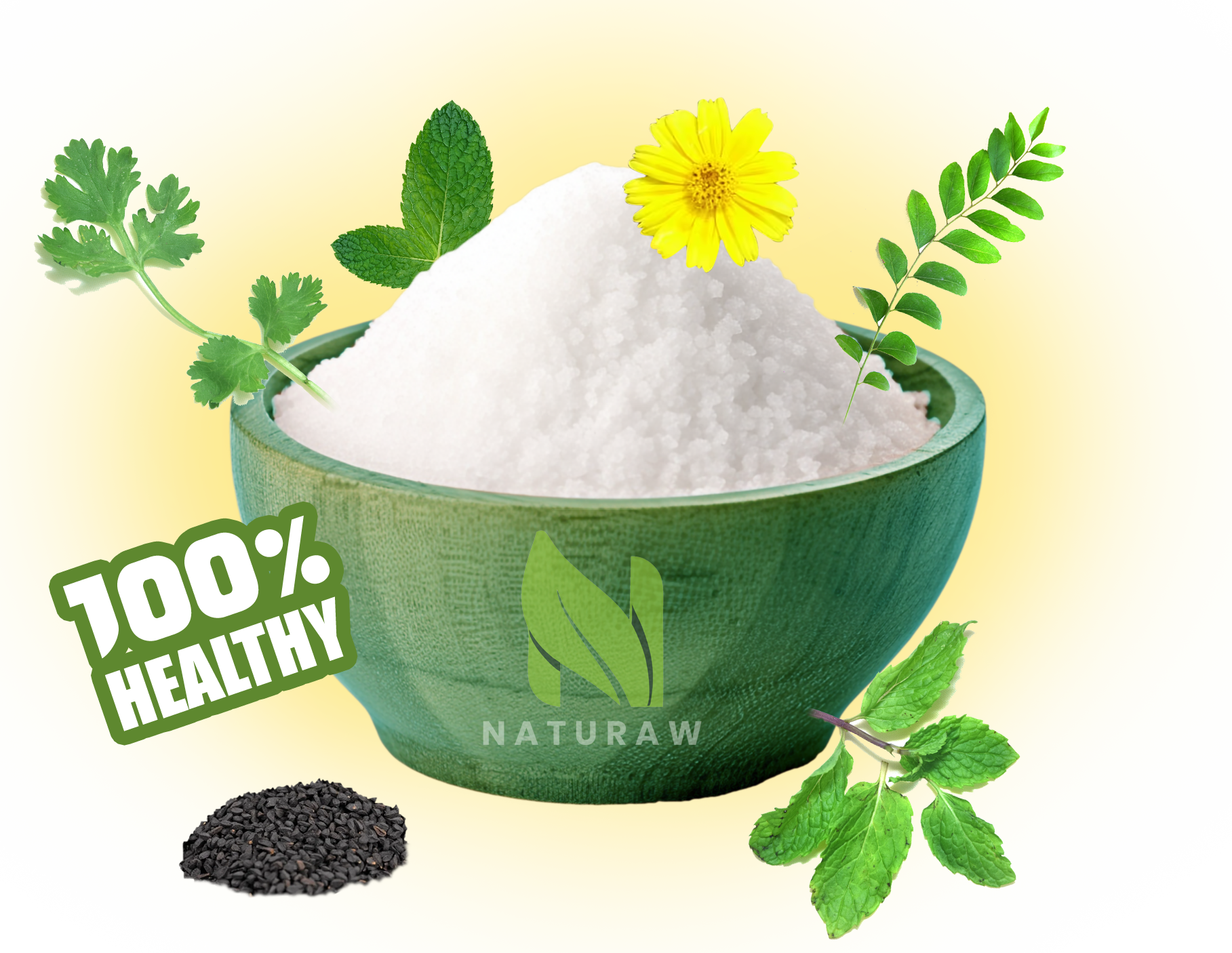 Salt with ingredients