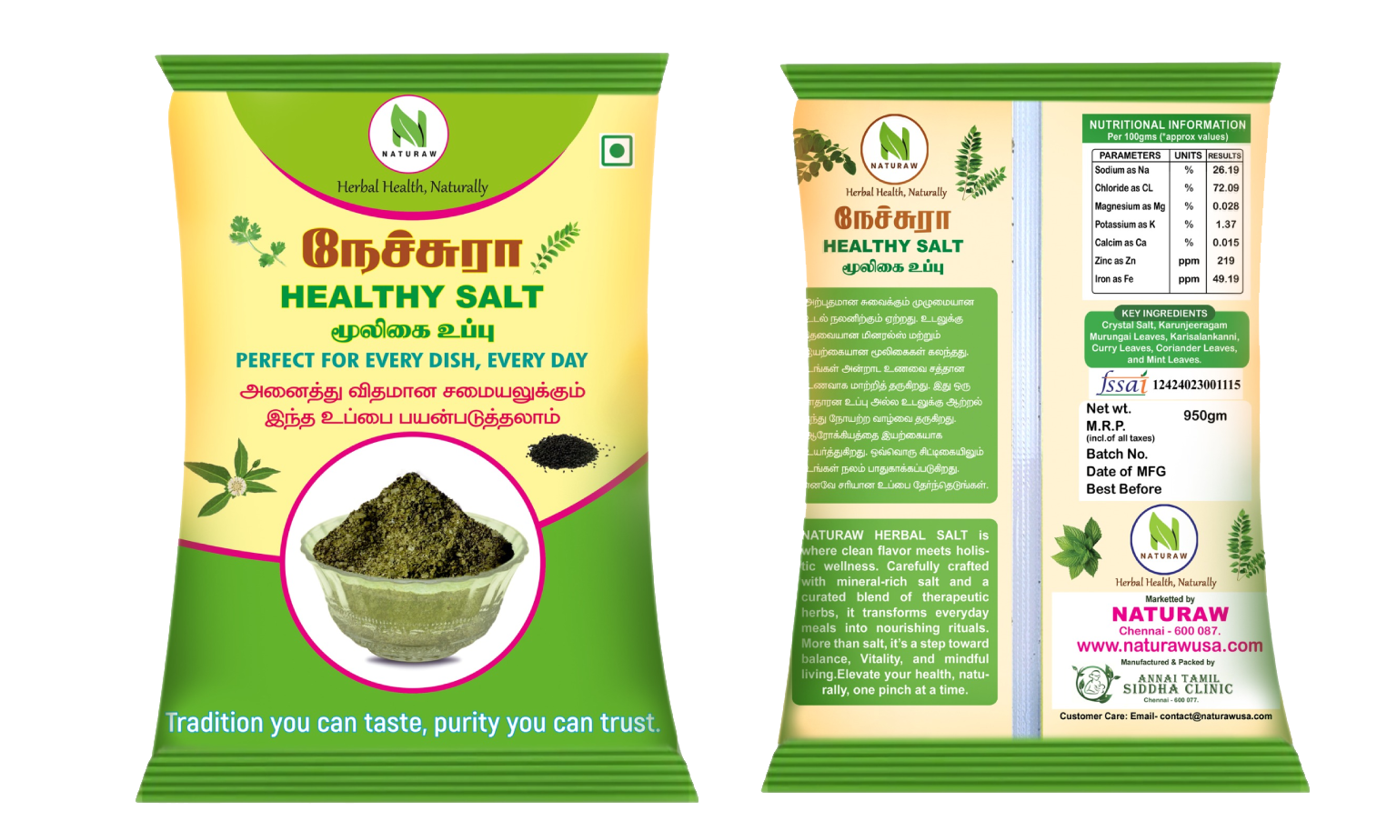 Naturaw Herbal Salt